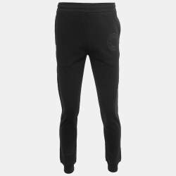 Burberry Black Cotton Jogger Pants S Waist 29"