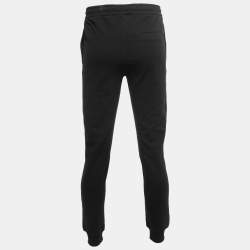 Burberry Black Cotton Jogger Pants S Waist 29"