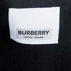 Burberry Black Cotton Stripe Detail Dan Shorts M