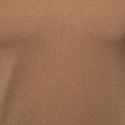 Burberry Dark Beige Cashmere Crew Neck Jumper S
