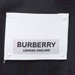 Burberry Black Cotton Long Sleeve Button Front Shirt XL