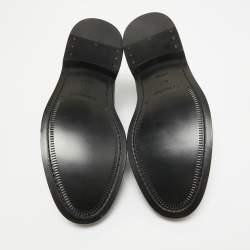 Burberry Black Leather Brogues Derby Size 42