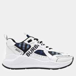 Burberry White Navy Sean Sneakers 43