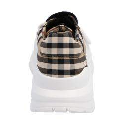Burberry Check Canvas Regis Chunky Sneakers Size EU 44