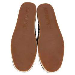 Burberry Multicolor Check Canvas Espadrilles Size EU 45