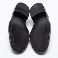 Burberry Black Brogue Leather Rayford Derby Size 43