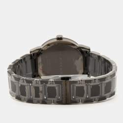 Burberry Grey Ion Plated Stainless Steel The City BU9007 Men's Wristwatch 38 mm