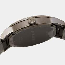 Burberry Grey Ion Plated Stainless Steel The City BU9007 Men's Wristwatch 38 mm
