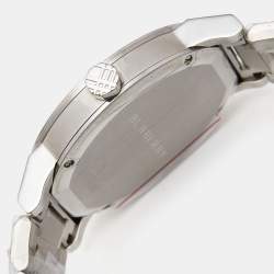 Pre Owned Burberry Black Stainless Steel The City BU9901 Men's Wristwatch 42 mm 