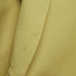 Pre Owned Burberry Prorsum Green Wool Single Breasted Blazer 3XL