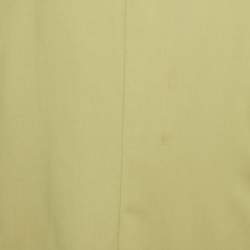 Pre Owned Burberry Prorsum Green Wool Single Breasted Blazer 3XL