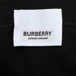 Burberry Grey Smoked Check Canvas Baseball Cap