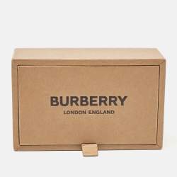 Burberry Logo Monogram Two Tone Metal Cufflinks