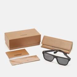 Burberry Black Matte B 4402 U Wayfarer Sunglasses