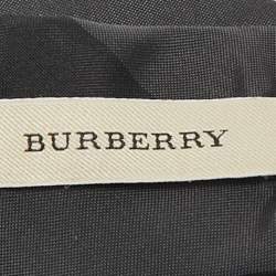 Burberry Grey Novacheck Silk Tie 