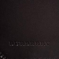 Burberry Brown Smoked Check Coated Canvas and Leather Tablet iPad 2 Case   
