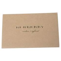 Burberry Multicolor Leather Script Collage Key Charm