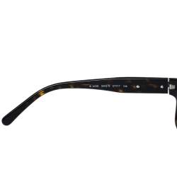 Pre Owned Burberry Dark Havana/ Brown B 4006 Rectangular Sunglasses