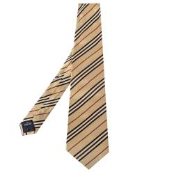 Burberry 2025 striped tie