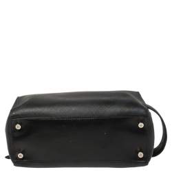 Burberry London Check Coated Canvas And Leather Travel Pouch