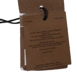 Pre Owned Burberry Beige/Brown TB-Print Coated Canvas Buckle Belt 95CM