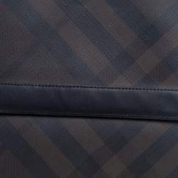 Burberry Dark Brown/Black Smoke Check PVC iPad Cover
