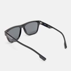 Pre Owned Burberry Black / Grey 4293 Wayfarer Sunglasses