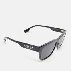 Pre Owned Burberry Black / Grey 4293 Wayfarer Sunglasses