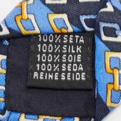 Burberrys Vintage Link Print Silk Tie