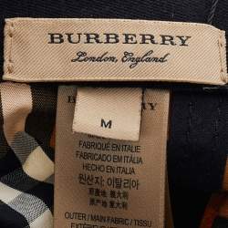 Burberry Beige Vintage Check Cotton Baseball Cap M