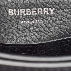 Burberry Black Leather Small Olympia Messenger Bag