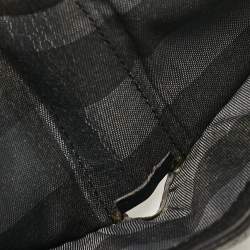 Burberry Black Grained Leather Bifold Wallet