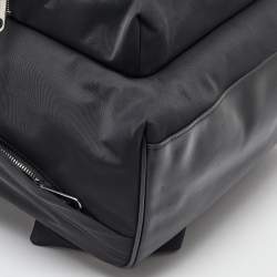 Burberry Black Nylon and Leather Backpack