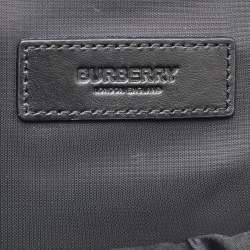 Burberry Black Nylon and Leather Backpack