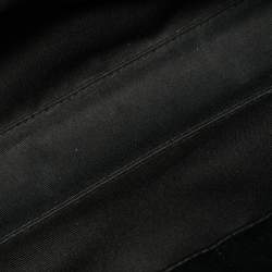 Pre Owned Burberry Brown/Black Smoked Check Coated Canvas and Leather The Barrow Briefcase