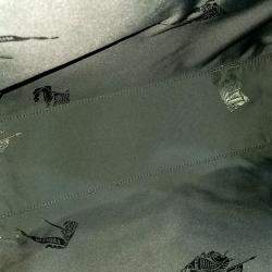 Pre Owned حقيبة يد وربطة كتف بربري جاكار سوداء