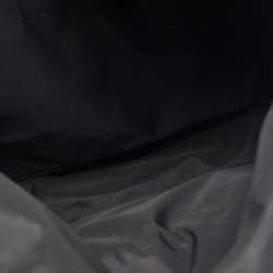 Pre Owned Burberry Black Nylon Logo Print Backpack