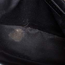 Burberry Grey Smoked Check PVC and Leather Hendley Messenger Bag