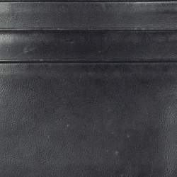 Burberry Dark Brown/Black Haymarket Check Coated Canvas Bifold Wallet