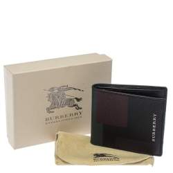 Burberry Multicolor Leather Bifold Wallet