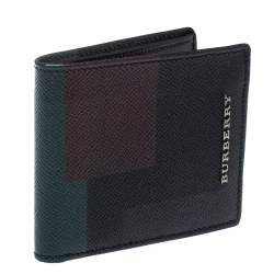 Burberry Multicolor Leather Bifold Wallet