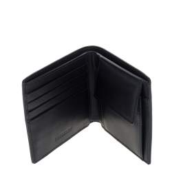 Pre Owned Burberry Beige House Check Coated Canvas Bifold Wallet