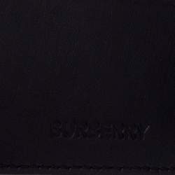 Pre Owned Burberry Beige House Check Coated Canvas Bifold Wallet