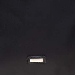 Burberry Black/Beige Vintage Check Nylon Messenger Bag