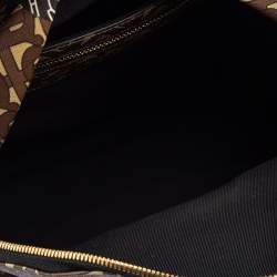 Burberry Multicolor TB-Print Coated Canvas and Leather Backpack