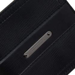 Burberry Black Leather Bifold Wallet