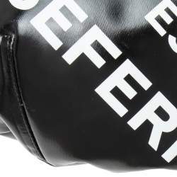 Buberry Black Coated Canvas XL Sonny Belt Sling Bag