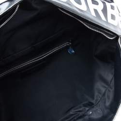 Buberry Black Coated Canvas XL Sonny Belt Sling Bag
