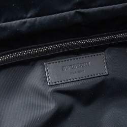 Buberry Black Coated Canvas XL Sonny Belt Sling Bag