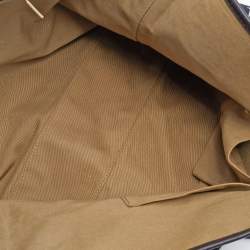 Burberry Beige/Black Nova Check Canvas and Leather Messenger Bag